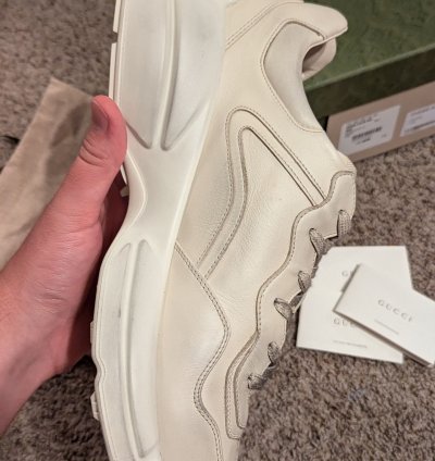 Gucci 14 5 rhyton mouth sneakers