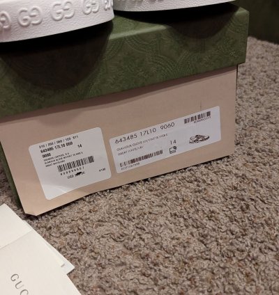 Gucci 1977 leather sneakers