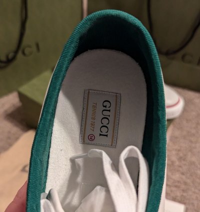 Gucci 1977 leather sneakers