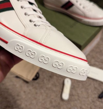 Gucci 1977 leather sneakers