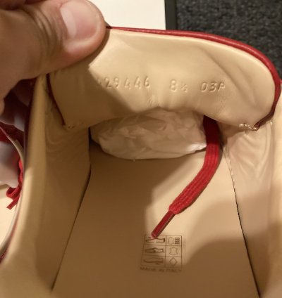 Gucci Ace Bee Stripe Logo Embellished Sneakers Size 8 5