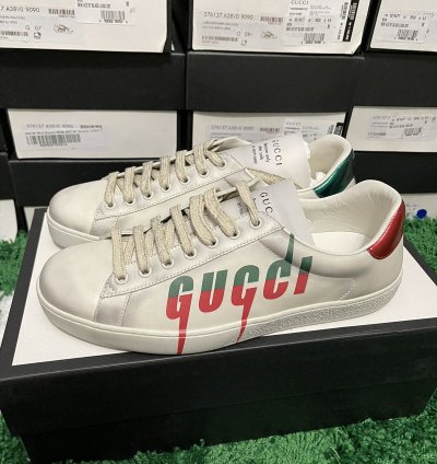 Gucci ACE Blade Logo Sneaker size UK9 US9 5