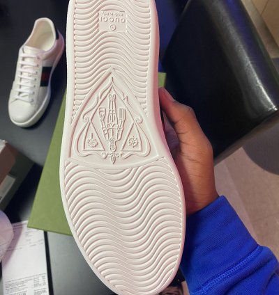 Gucci Ace Embroidered Sneaker with Snake