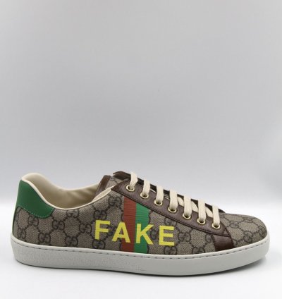 Gucci Ace Fake Not Print Sneakers
