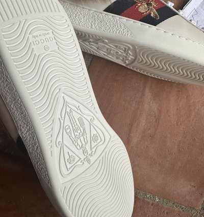 Gucci Ace Fur Low-Tops