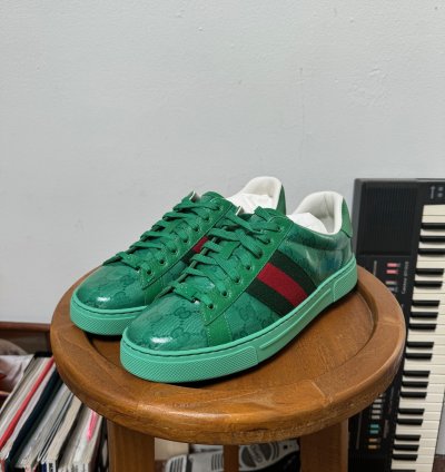 Gucci Ace GG Crystal Canvas Sneaker