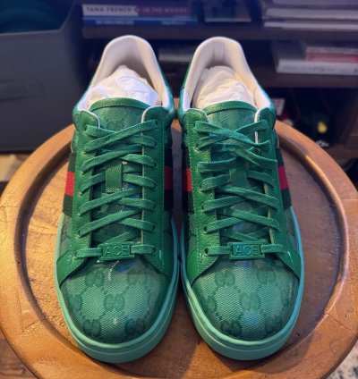 Gucci Ace GG Crystal Canvas Sneaker