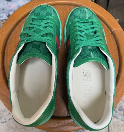 Gucci Ace GG Crystal Canvas Sneaker