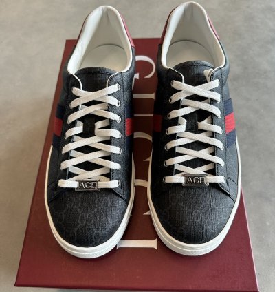 Gucci Ace GG Supreme Black