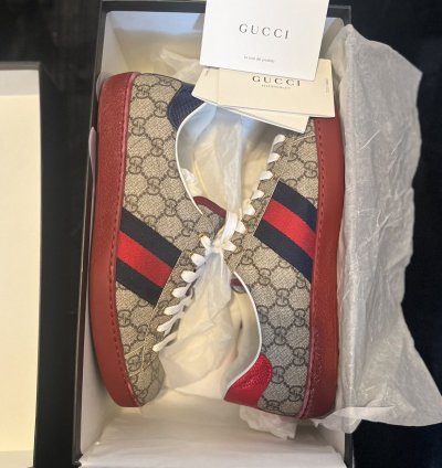 Gucci Ace GG Supreme Red Sneaker
