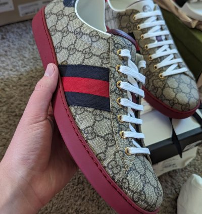 Gucci ace GG supreme sneakers