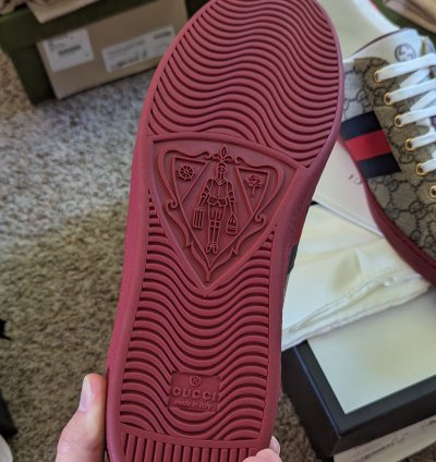 Gucci ace GG supreme sneakers