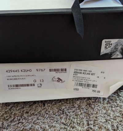 Gucci ace GG supreme sneakers