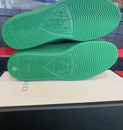 GUCCI ACE GREEN GG MONOGRAM