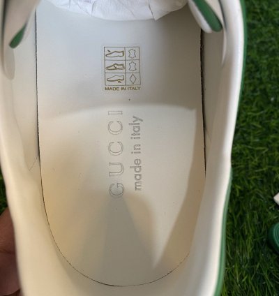 GUCCI ACE GREEN GG MONOGRAM