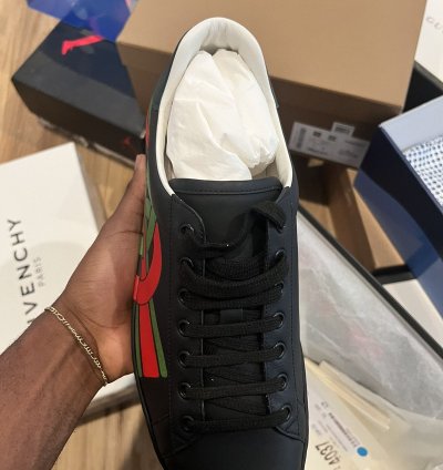 Gucci Ace Interlocking (Black)