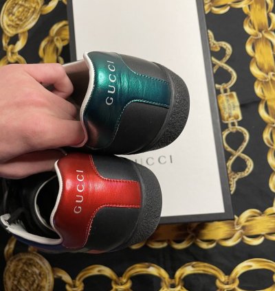 Gucci Ace Interlocking Black