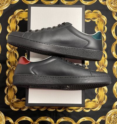 Gucci Ace Interlocking Black
