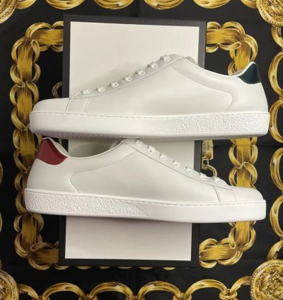 Gucci Ace Interlocking White