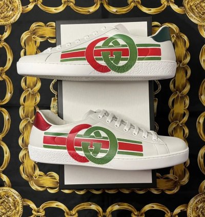 Gucci Ace Interlocking White