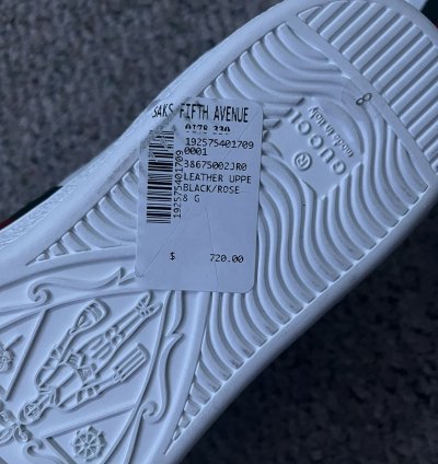Gucci Ace Leather Low White