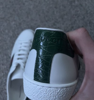 Gucci Ace Leather Low White