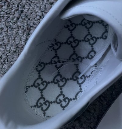 Gucci Ace Leather Low White