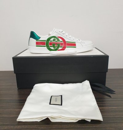 Gucci ace low top sneakers 10