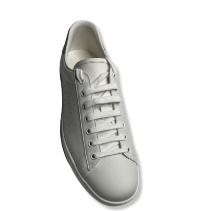 Gucci Ace Perforated Grey
