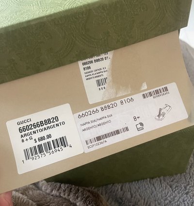 Gucci Ace Silver Sneaker