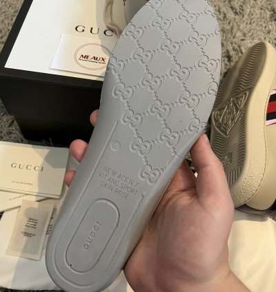 Gucci Ace sneaker flames flame limited rython BRAND NEW 7