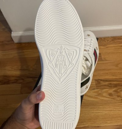 Gucci Ace Sneaker Stars and Bees Embroidered Shoes 15