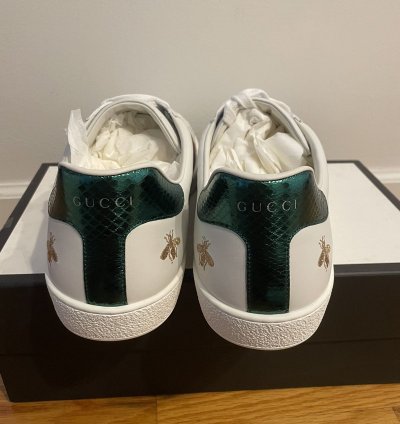 Gucci Ace Sneaker Stars and Bees Embroidered Shoes 15
