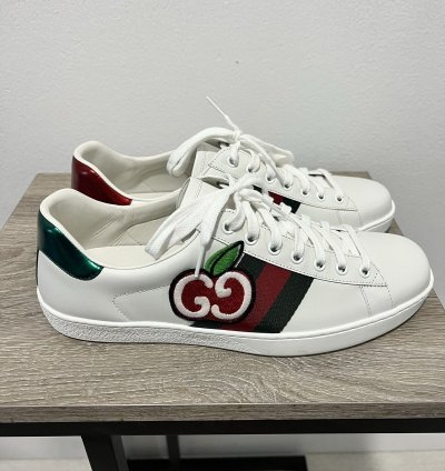 Gucci Ace Sneaker with Apple logo
