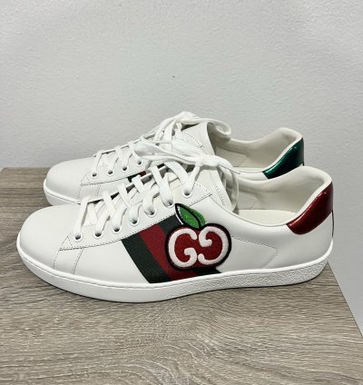 Gucci Ace Sneaker with Apple logo