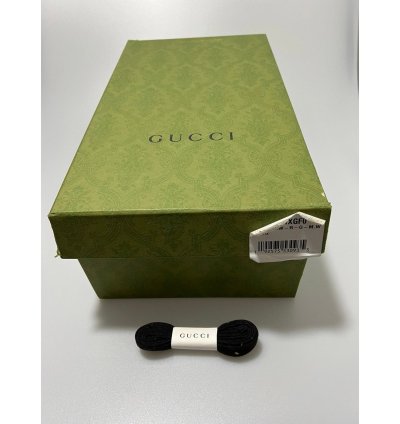 Gucci Ace Sneaker With Elastic Web Black