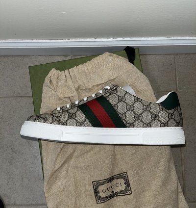Gucci Ace Sneakers Sz 9 5uk(10 5 us)