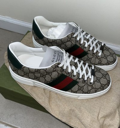 Gucci Ace Sneakers Sz 9 5uk(10 5 us)