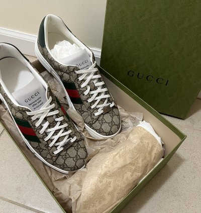 Gucci Ace Sneakers Sz 9 5uk(10 5 us)