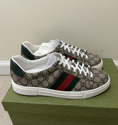 Gucci Ace Sneakers Sz 9 5uk(10 5 us)