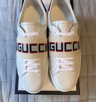 Gucci Ace Stripe Ivory