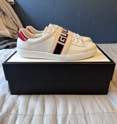 Gucci Ace Stripe Ivory