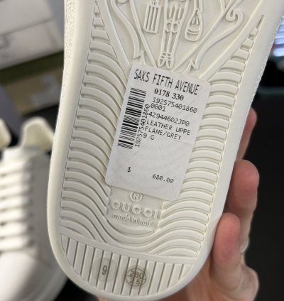 Gucci ace white bee sneaker