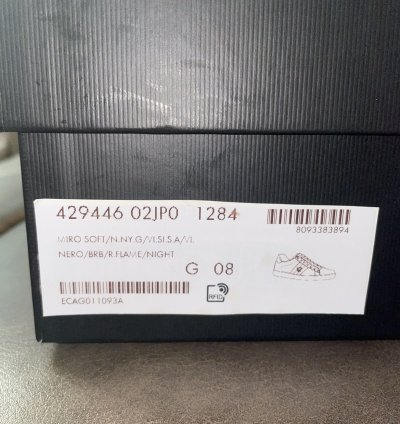 Gucci Ace Wolf Patch Sneaker Size 8 5