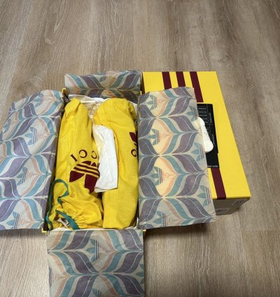 Gucci Adidas Gazelle Black GG