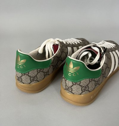 Gucci Adidas Gazelle GG Logo Monogram Sneakers