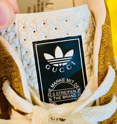 Gucci adidas Gazelle GG Monogram