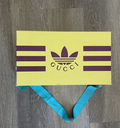 Gucci Adidas Gazelle Monogram US 8