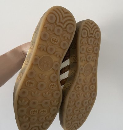 Gucci Adidas Gazelle Monogram US 8