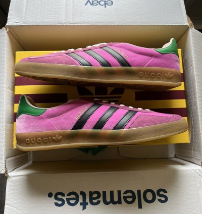 Gucci adidas Gazelle Pink